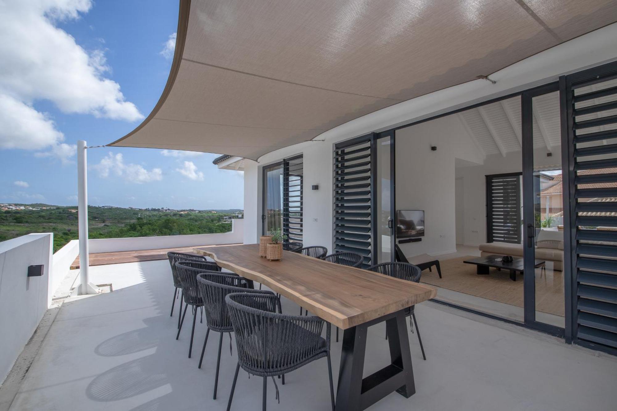 Villa Noma - Luxe Villa Met Uitzicht Spaanse Water Віллемстад Екстер'єр фото