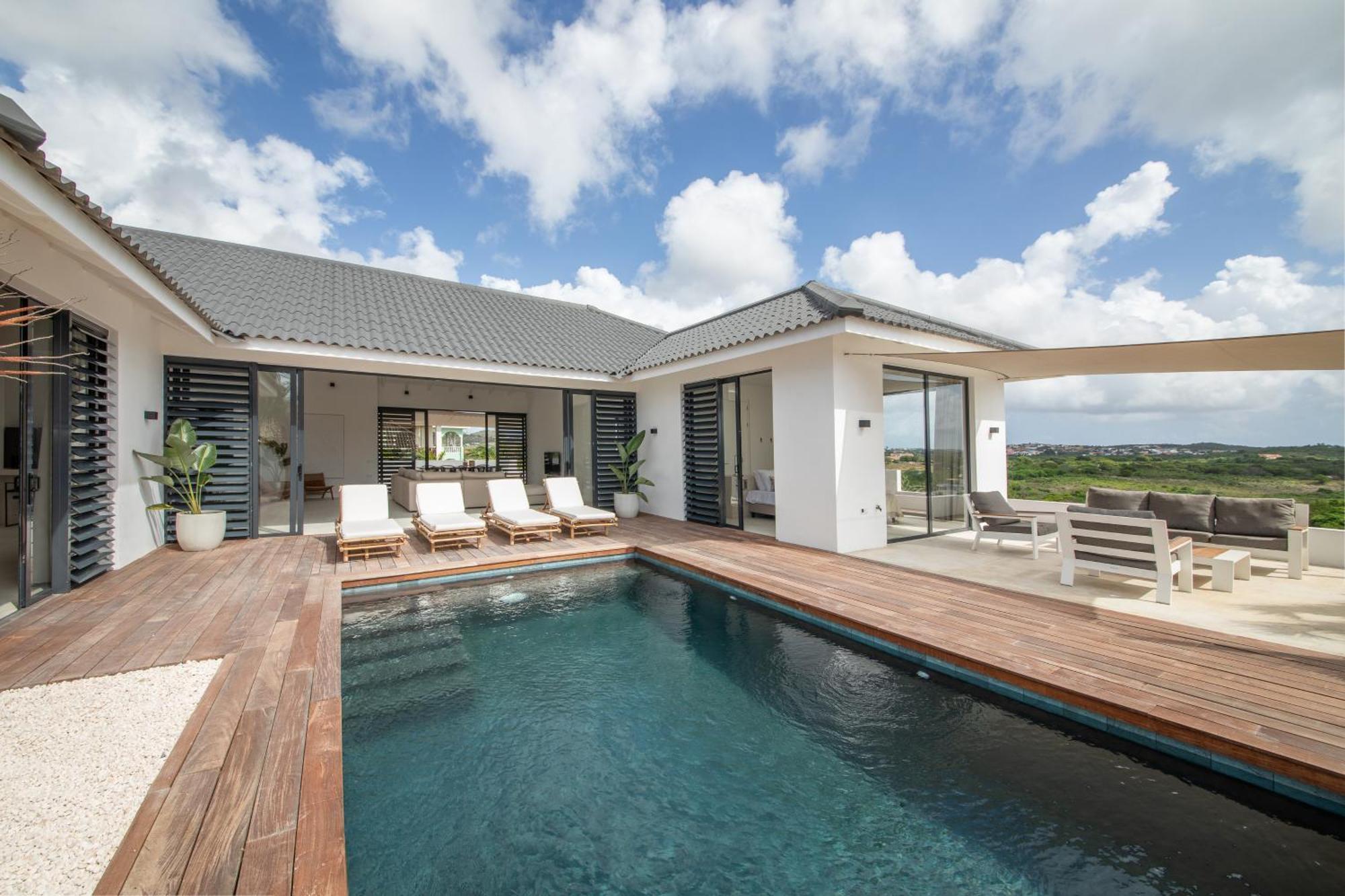 Villa Noma - Luxe Villa Met Uitzicht Spaanse Water Віллемстад Екстер'єр фото